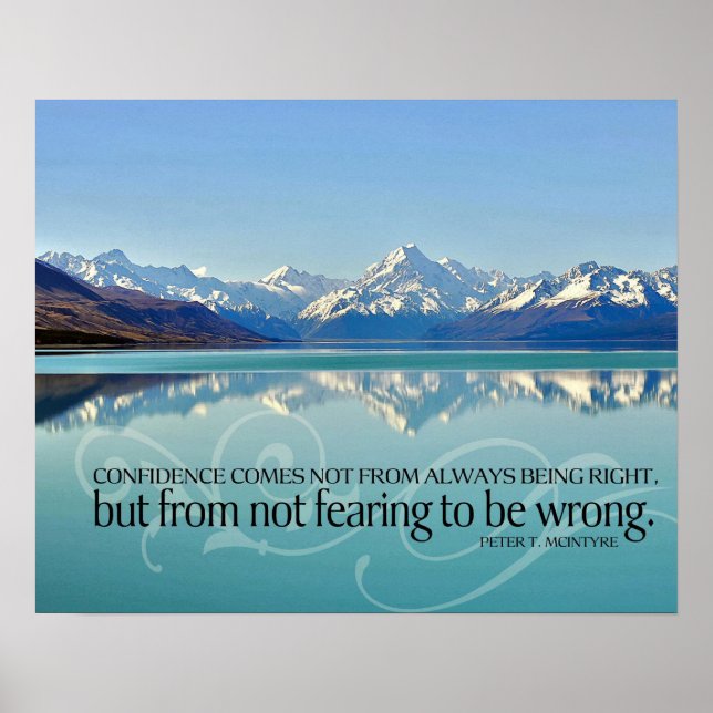 Vertrauen Poster (Vorne)