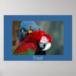 Vertrauen Poster