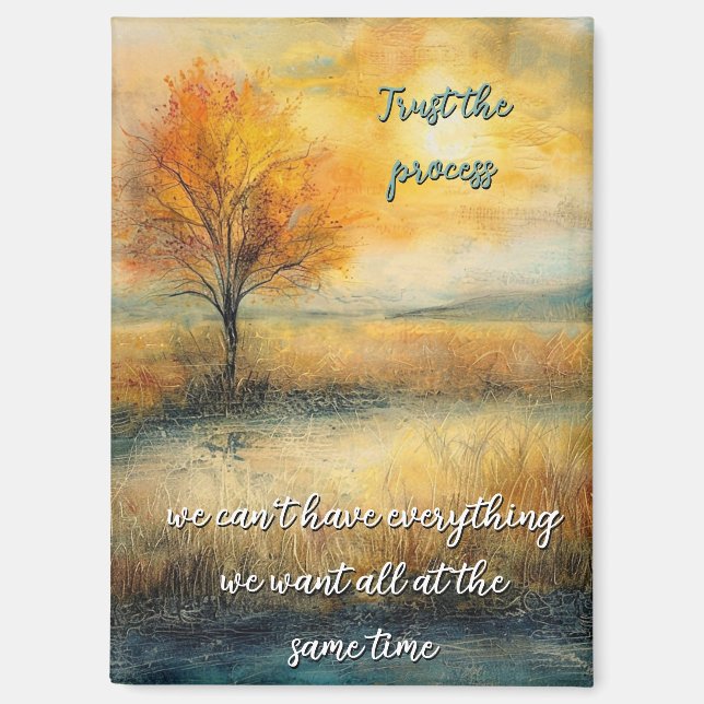 Vertrauen Sie auf das Prozessmagnet Magnet (Vorderseite)