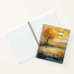 Vertrauen Sie auf das Spiral-Notebook Process Notizbuch