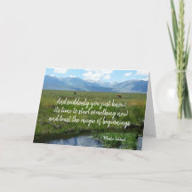 Vertrauen Sie auf die Magie der Anfänge, inspirier