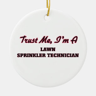 Vertrauen Sie, dass ich ich ein Keramik Ornament