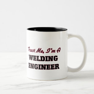 Vertrauen Sie, dass ich ich ein Zweifarbige Tasse