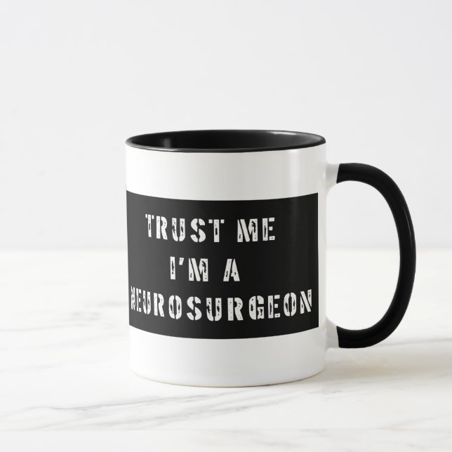 Vertrauen Sie, dass ich ich eine Tasse (Rechts)