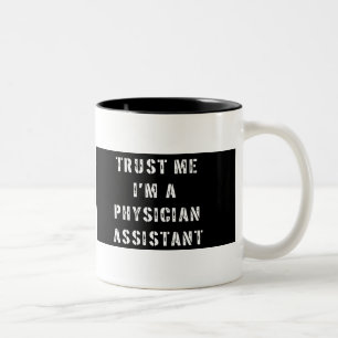 Vertrauen Sie, dass ich ich eine Zweifarbige Tasse