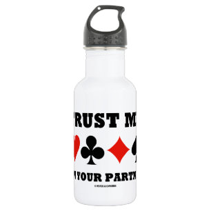 Vertrauen Sie, dass ich ich Ihr Partner bin Trinkflasche
