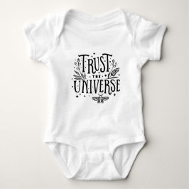 Vertrauen Sie dem Universum Baby Strampler