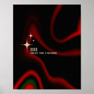 Vertrauen Sie dem Universum Poster