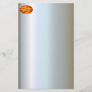 Vertrauen Sie Gott mit Taube in der Hand Briefpapier