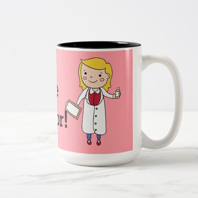 Vertrauen Sie mir, auch Zweifarbige Tasse (Rechts)