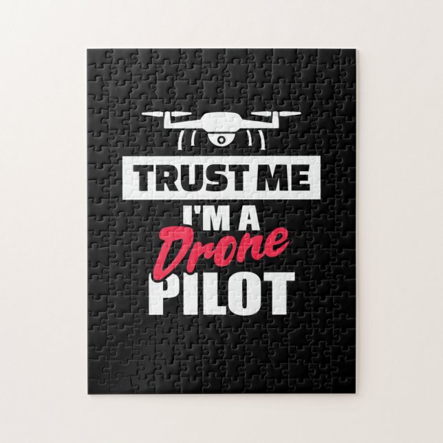 Vertrauen Sie mir, dass ich Drone-Pilot bin (Vertikal)