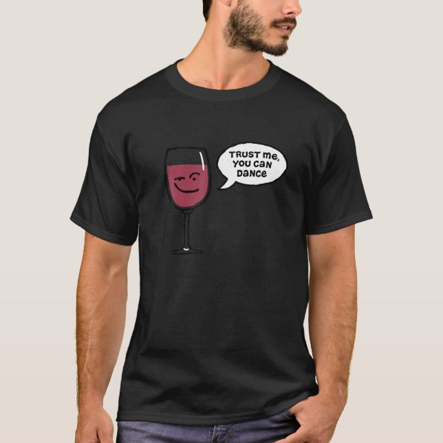 Vertrauen Sie mir, dass Sie lustige rote Brillen D T-Shirt (Vorderseite)