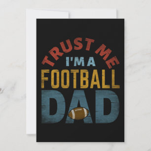 VERTRAUEN SIE MIR, EIN FUSSBALL-VATER ZU SEIN EINLADUNG