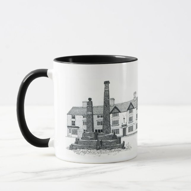 VERTRAUEN SIE MIR, ICH BIN AUS SANDBACH (bearbeitb Tasse (Links)