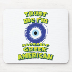 Vertrauen Sie mir, ich bin ein liebenswerter griec Mousepad
