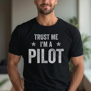 Vertrauen Sie mir, ich bin ein Vintager Pilot-Funn T-Shirt