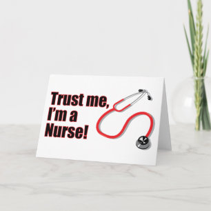 Vertrauen Sie mir, ich bin eine Krankenversicherun Karte