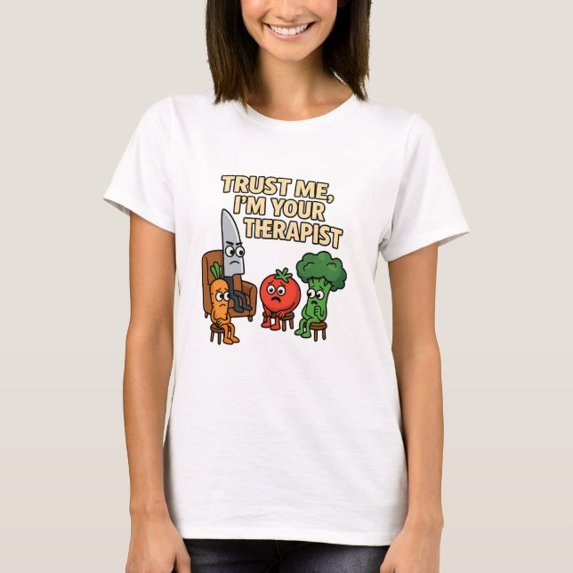 Vertrauen Sie mir, ich bin Ihr Therapeut - Funny C T-Shirt (Vorderseite)