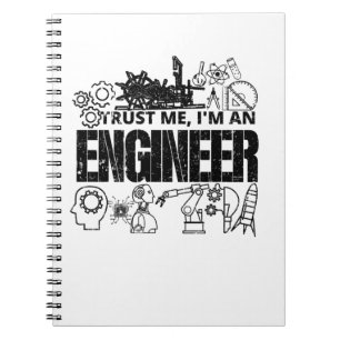 Vertrauen Sie mir, ich bin Ingenieur-Funny Enginee Notizblock
