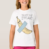 Vertrauen Sie mir, ich bin Kunst, Banane mit Band