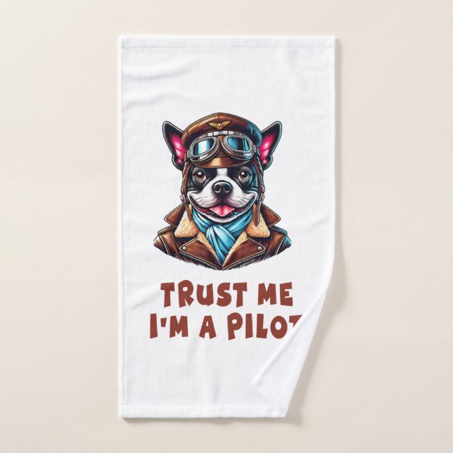 Vertrauen Sie mir, ich bin Pilot Handtuch (Handtuch)