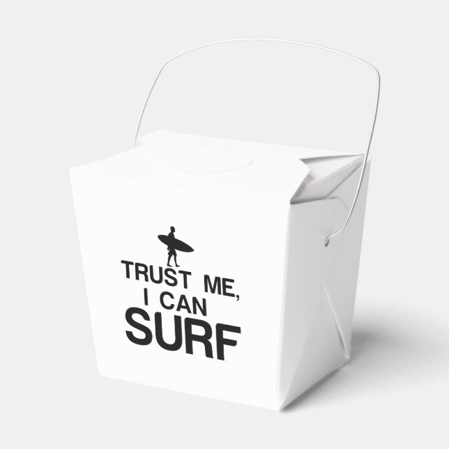 VERTRAUEN SIE MIR, ICH KANN SURFEN GESCHENKSCHACHTEL (Vorderseite)