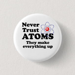Vertrauen Sie nie Atomen Button
