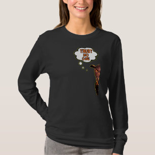 Vertrauen Sie niemandem, der das grafische Design  T-Shirt