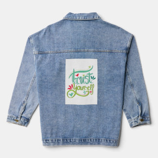 Vertrauen Sie selbst Jeansjacke