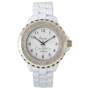 Vertrauen trägt es wie Make-up - moderne Frauen Armbanduhr