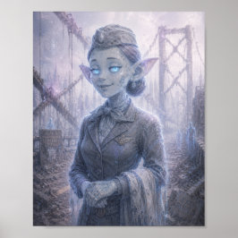 Vertrauens- / Stewardess- / Kaputte-Brücke-Plakat Poster