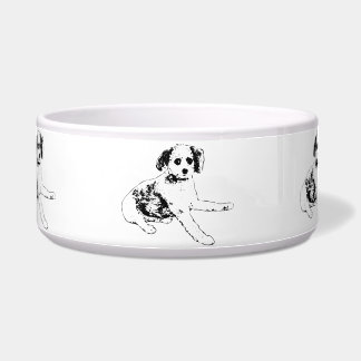 Vertrauensblock, umrandete Ohren Napf