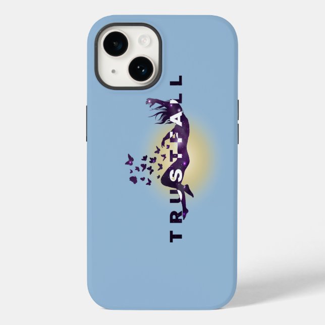 Vertrauensfall Case-Mate iPhone 14 Hülle (Rückseite)