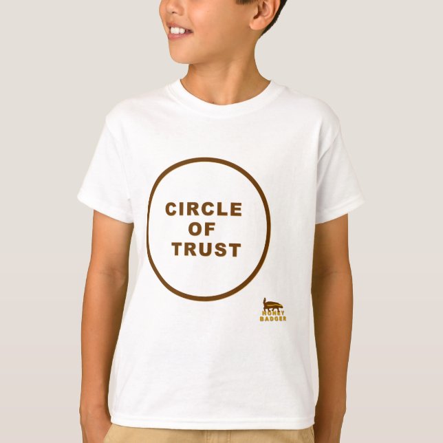 Vertrauenskreis in Honig T-Shirt (Vorderseite)