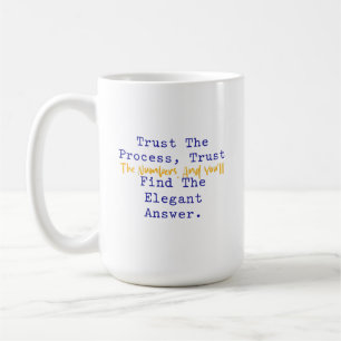 Vertrauensprozess Zahlen Elegante Antwort Mathemat Kaffeetasse