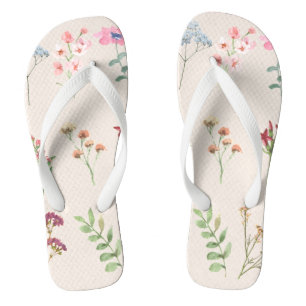 Vertrauensvoll gehen Schuhe Flip Flops