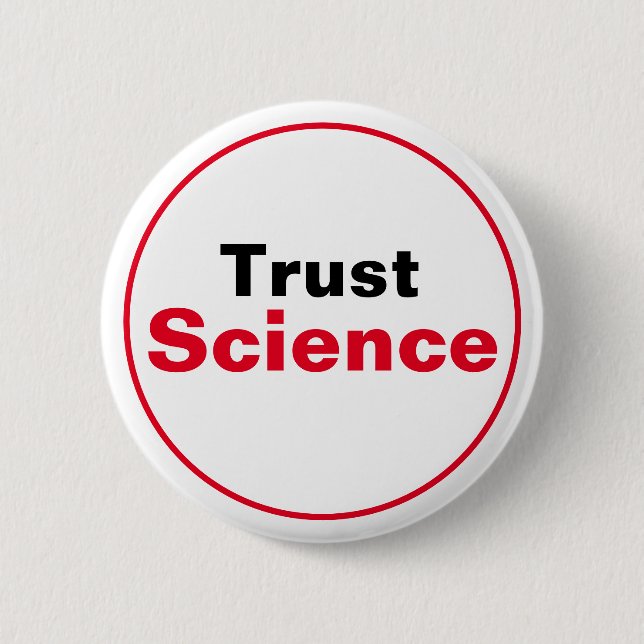 Vertrauenswissenschaft Button (Vorderseite)