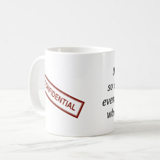 Vertrauliche Arbeits-Kaffee-Tasse Kaffeetasse