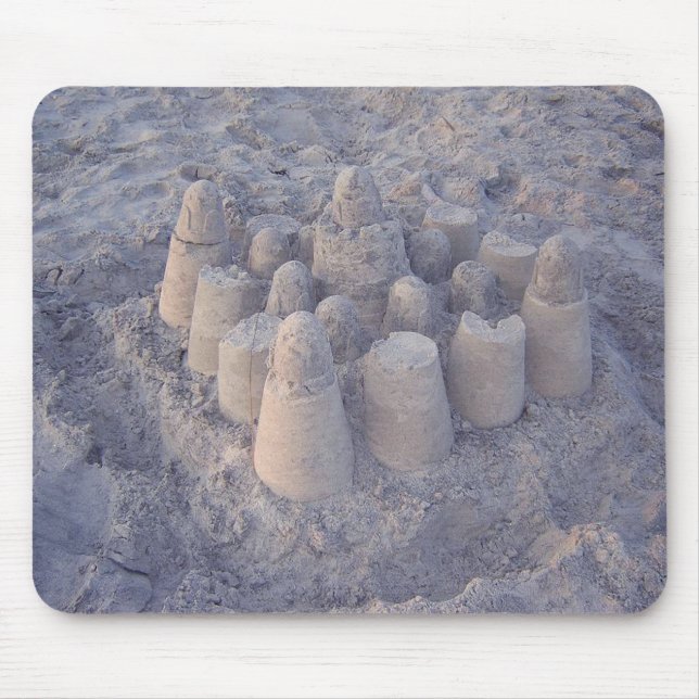 verträumte Sandburg Mousepad (Vorne)