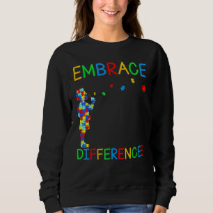 Vertrautheit mit den Unterschieden des Puzzle Auti Sweatshirt