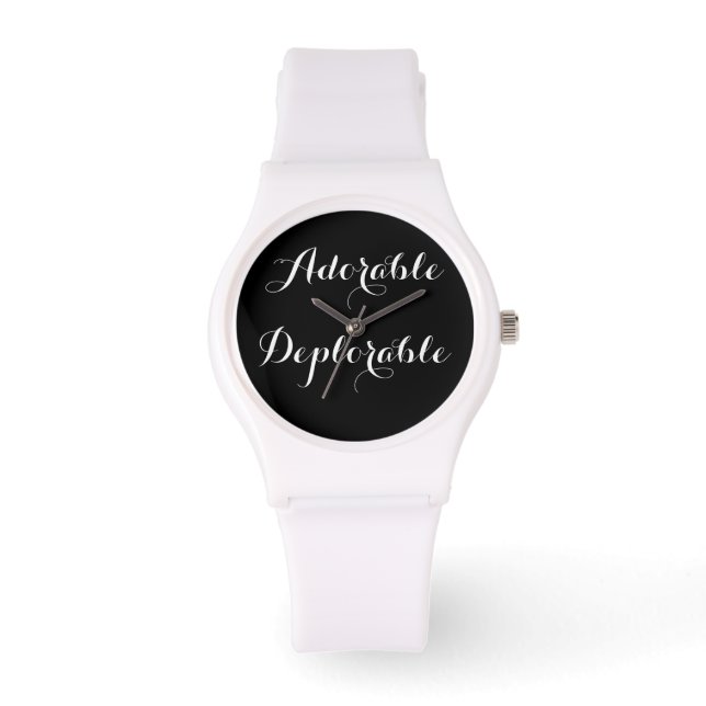VERTRETENDER PRÄSIDENT TRUMP WATCH ARMBANDUHR (Vorderseite)