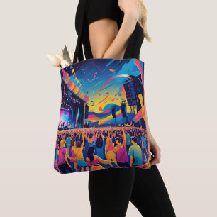 Vertretung von Festivals und Veranstaltungen Tasche