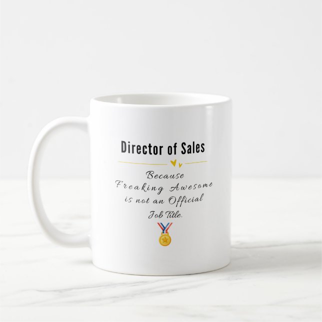 Vertriebsleiter Kaffeetasse (Links)