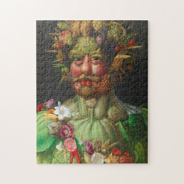 Vertumnus 1591 von Giuseppe Arcimboldo (Vertikal)