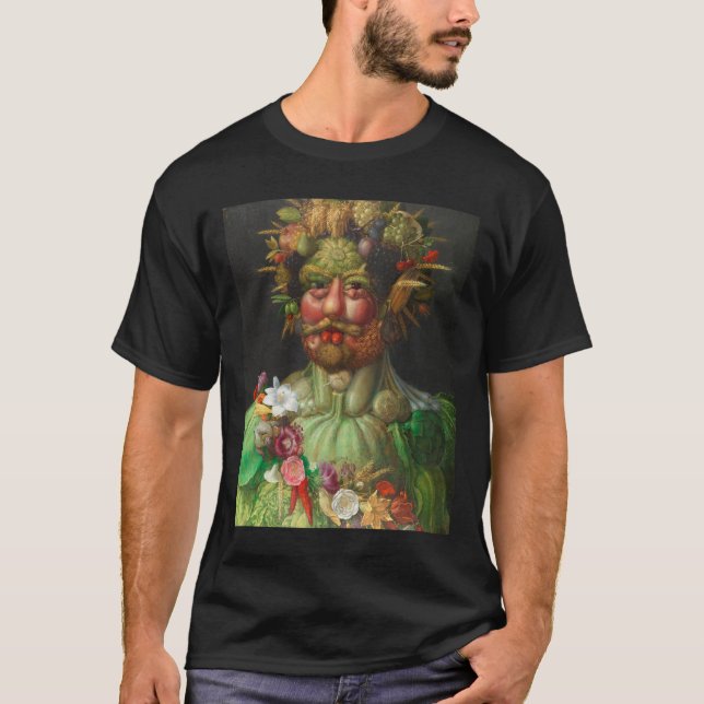 Vertumnus 1591 von Giuseppe Arcimboldo T-Shirt (Vorderseite)