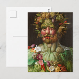 Vertumnus Giuseppe Arcimboldo Postkarte
