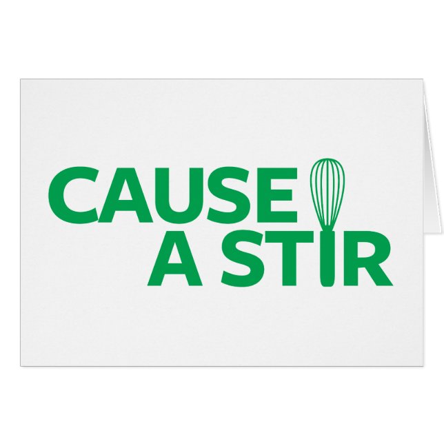 Verursachen Sie einen Stir (Vorderseite (Horizontal))