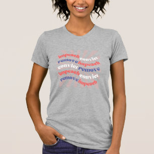 verurteilen, Retro h grau zu entfernen T-Shirt