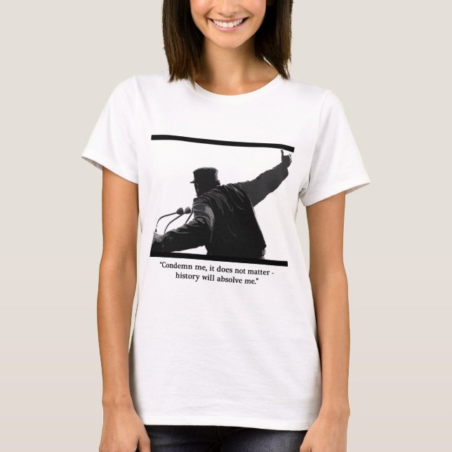 "Verurteilen Sie mich " T-Shirt (Vorderseite)