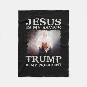 Verurteilter Felon Jesus ist mein Retter Trump ist Fleecedecke